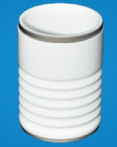 인장 강도 > 20,000 psi 및 헬륨 누출률 < 10-9 cc/sec를 갖는 맞춤형 금속화 세라믹 링