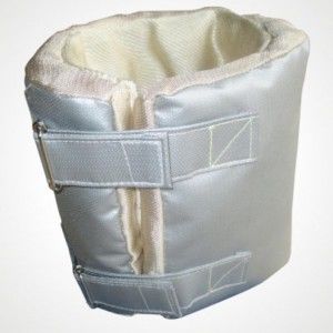 특별한 장비를 위한 주문을 받아서 만들어진 이동할 수 있는 에어로겔 재킷 에어로겔 절연제 단면도