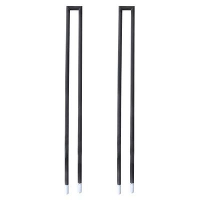 U 모양의 SiC 난방 원자 극심한 열 환경에 대한 온도 600C-1400C
