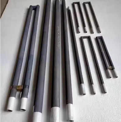 새로운 1400°C SiC 전기 튜브 오븐 U형 물 난방기 Dia20mm 난방기