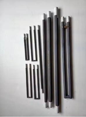 새로운 1400°C SiC 전기 튜브 오븐 U형 물 난방기 Dia20mm 난방기