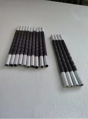 새로운 1400°C SiC 전기 튜브 오븐 U형 물 난방기 Dia20mm 난방기