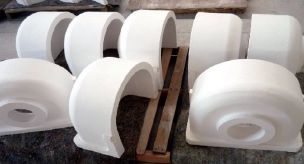 고품질 소성로 가구