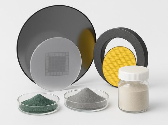 알루미나 나이트르드 대량 입자 채용 분말