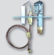 산소 결핍 방지 장치 및 파일럿 화염 구성 요소 시리즈