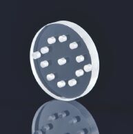 반도체 응용 분야를 위한 투명하고 취성이 높으며 열팽창이 낮은 취성 세라믹