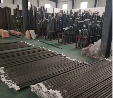 1500°C 최고 작동 온도의 SiC 발열체, 산업용 가마에 적합한 내식성 및 고열 효율