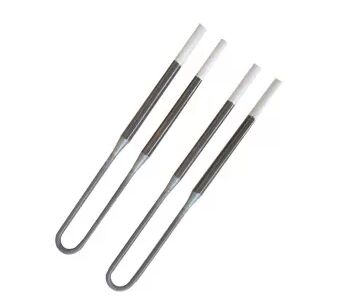 1500°C 최고 작동 온도의 SiC 발열체, 산업용 가마에 적합한 내식성 및 고열 효율