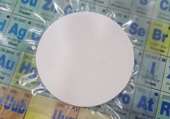 1&quot; 2&quot; ZrO2 지르코니아 세라믹 기질은 급료와 광학 급료를 톱질했습니다